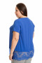 Блузка 735 Luxury Plus (Синий)