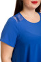 Блузка 735 Luxury Plus (Синий)