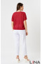Блуза "Лина" 41132 (Красный)