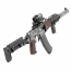 Страйкбольный автомат (AirsoftSports) АС-ВАЛ (Старение) (AS43)